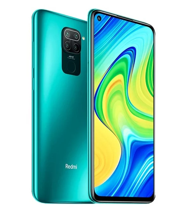 Xiaomi Redmi Note 9 со сканером.