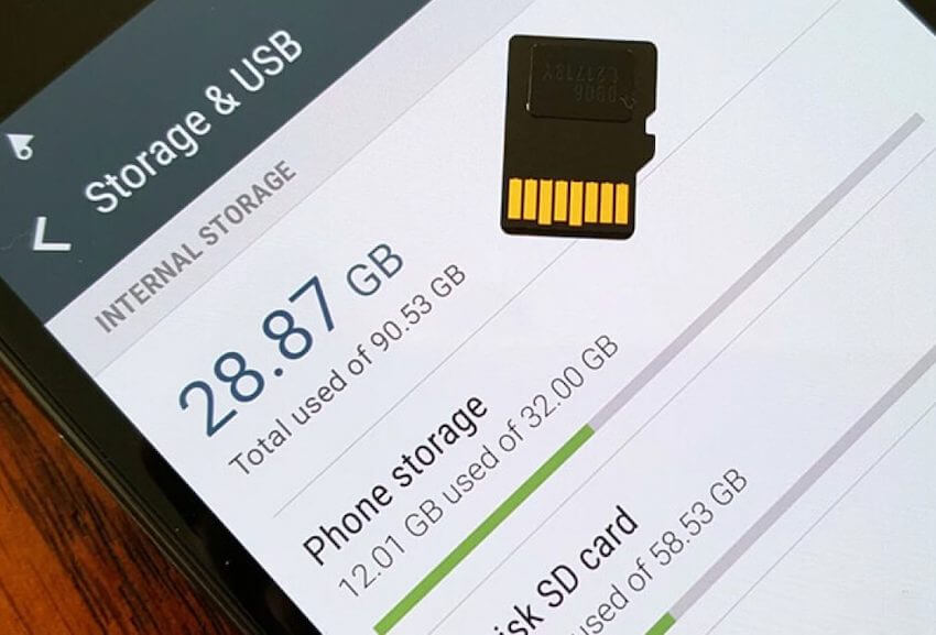 Недостаточно места на телефоне android
