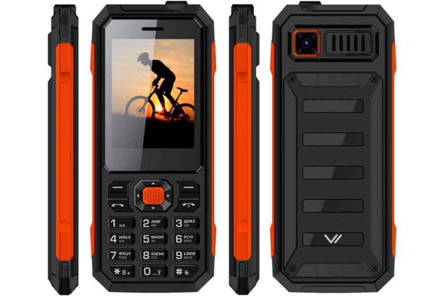 Хороший защищенный кнопочный телефон VERTEX K208